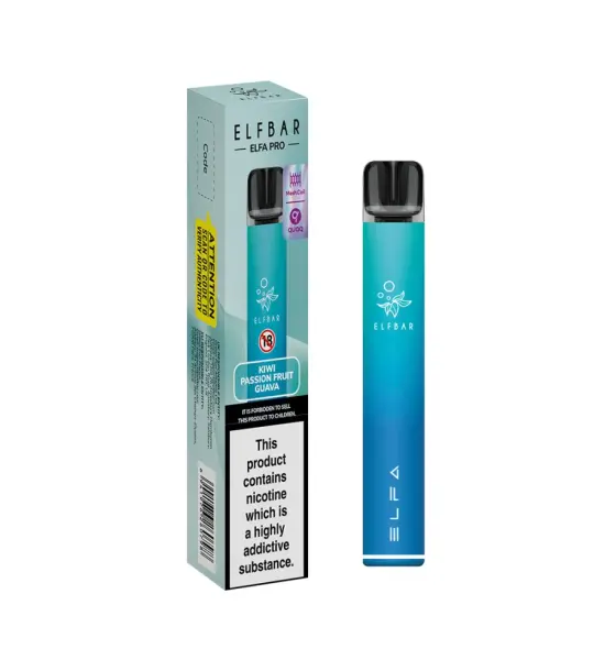 Elf Bar ELFA Pro Kiwi Passion Fruit Guava Prefilled Pod Kit – 20mg