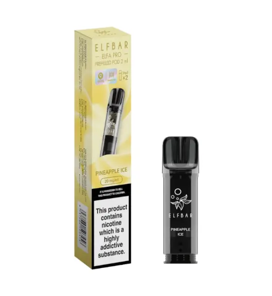 Elf Bar ELFA Pro Pineapple Ice Prefilled Pod Kit – 20mg
