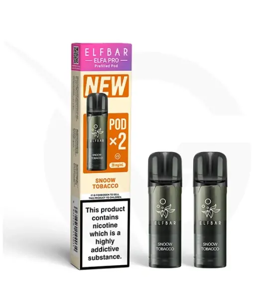 Elf Bar ELFA Pro Snoow Tobacco Prefilled Pod Kit – 20mg