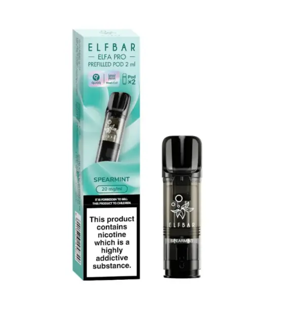 Elf Bar ELFA Pro Spearmint Prefilled Pod Kit – 20mg