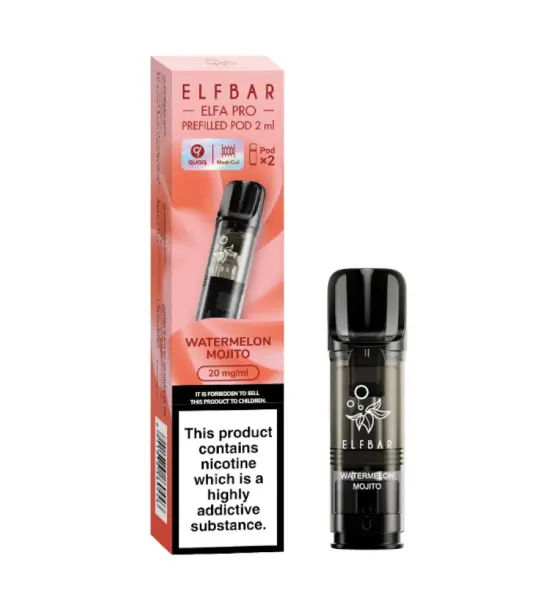 Elf Bar ELFA Pro Watermelon Mojito Prefilled Pod Kit – 20mg