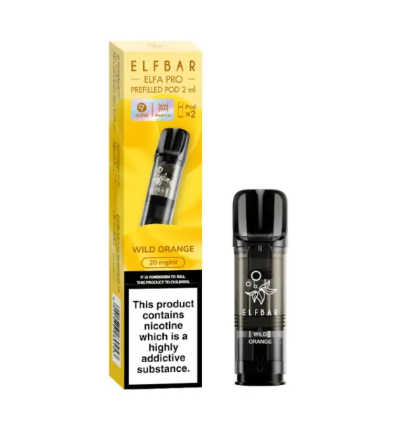 Elf Bar ELFA Pro Wild Orange Prefilled Pod Kit – 20mg