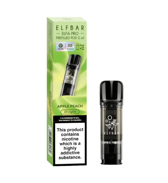 Elf Bar ELFA Pro Apple Peach Prefilled Pods – 20mg