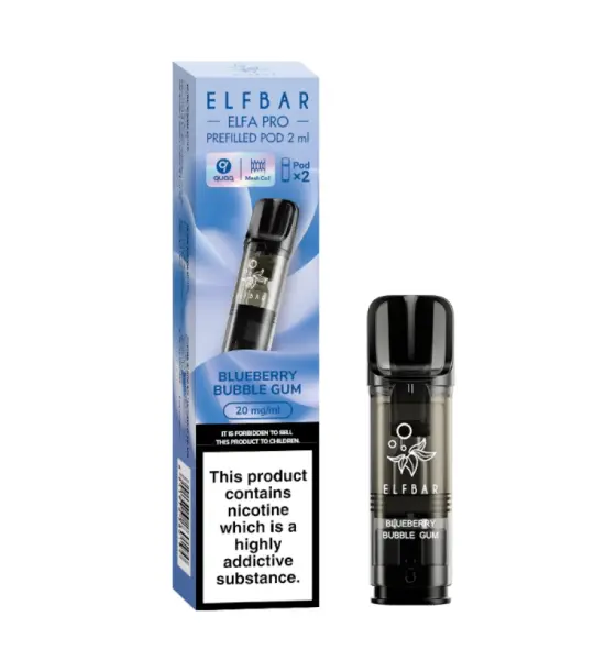 Elf Bar ELFA Pro Blueberry Bubblegum Prefilled Pods – 20mg