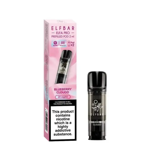 Elf Bar ELFA Pro Blueberry Cloudd Prefilled Pods – 20mg