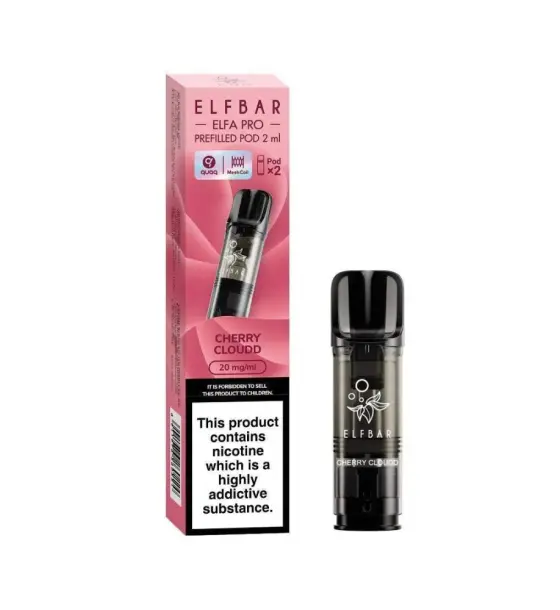 Elf Bar ELFA Pro Cherry Cloudd Prefilled Pods – 20mg