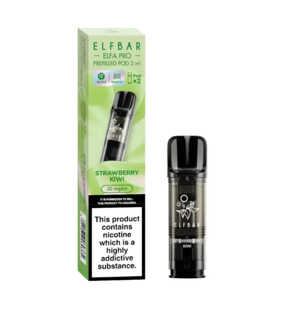 Elf Bar ELFA Pro Strawberry Kiwi Prefilled Pods – 20mg