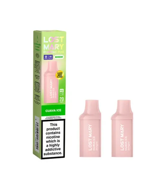 Lost Mary BM600 Guava Ice Prefilled Pod Kit – 20mg
