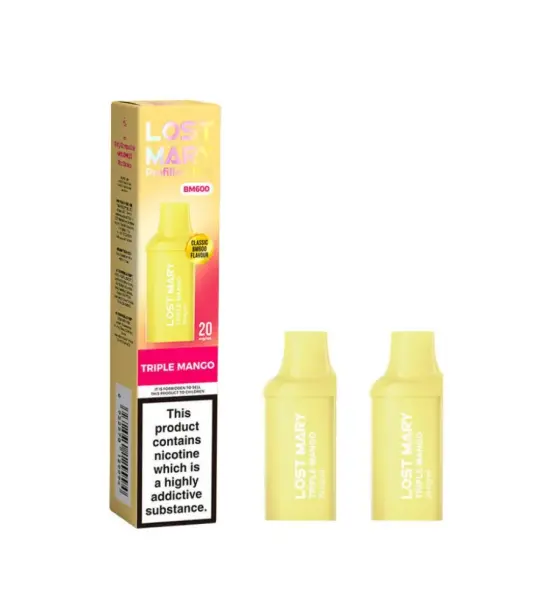Lost Mary BM600 Triple Mango Prefilled Pod Kit – 20mg