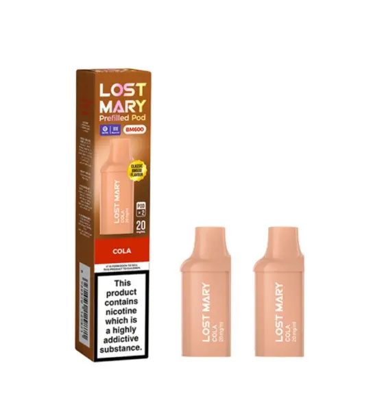 Lost Mary BM600 Cola Prefilled Pods – 20mg