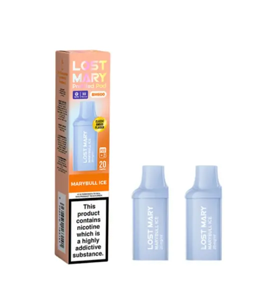 Lost Mary BM600 Marybull Ice Prefilled Pods – 20mg