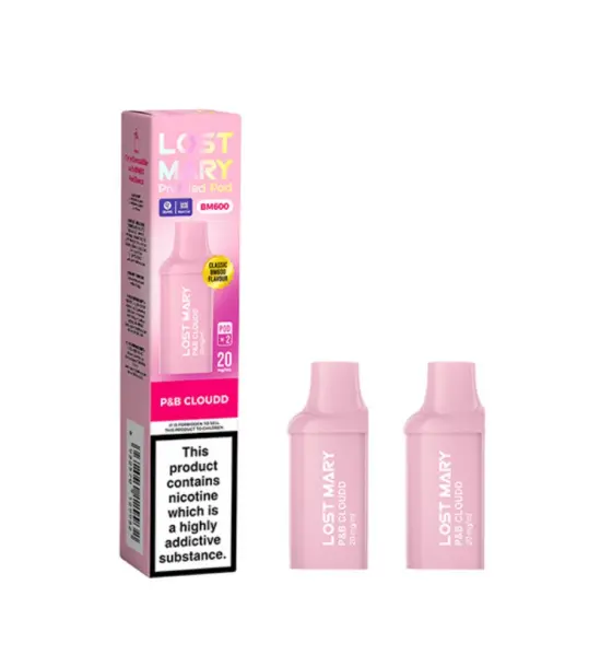 Lost Mary BM600 P&B Cloudd Prefilled Pods – 20mg