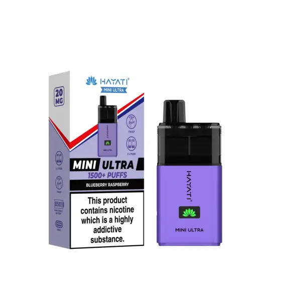Hayati Mini Ultra Blueberry Raspberry / Summer Dream Prefilled Pod Kit – 20mg