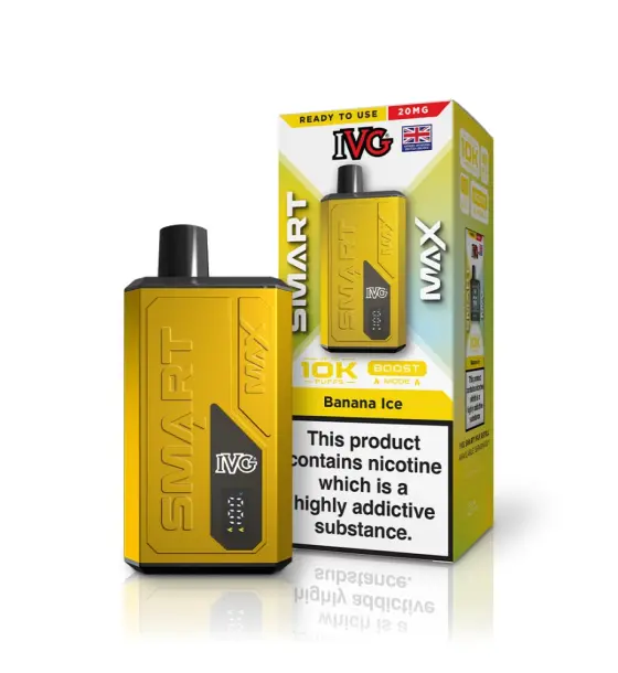 IVG Smart Max 10K Banana Ice Prefilled Pod Kit – 20mg
