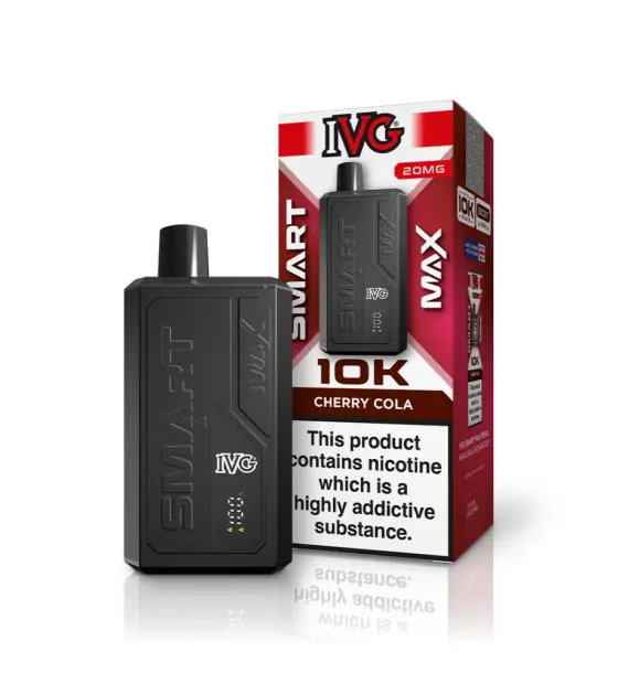 IVG Smart Max 10K Cherry Cola Prefilled Pod Kit – 20mg