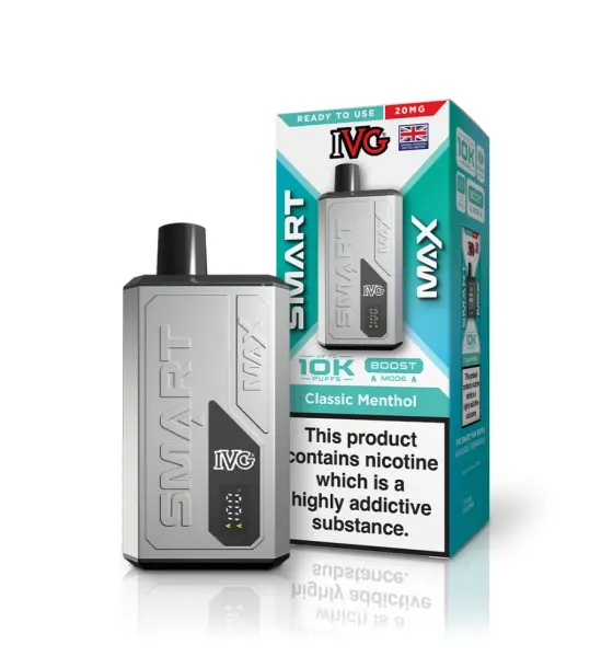 IVG Smart Max 10K Classic Menthol Prefilled Pod Kit – 20mg