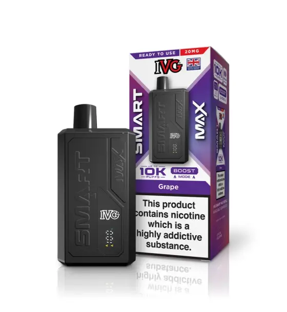 IVG Smart Max 10K Grape Prefilled Pod Kit – 20mg