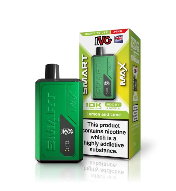IVG Smart Max 10K Lemon & Lime Prefilled Pod Kit – 20mg