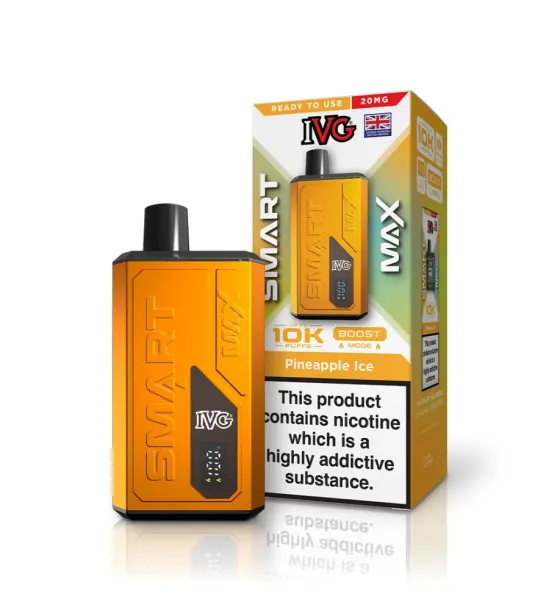 IVG Smart Max 10K Pineapple Ice Prefilled Pod Kit – 20mg