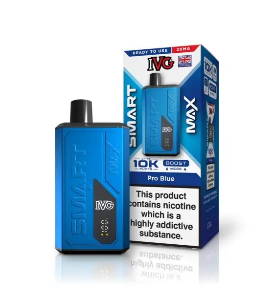 IVG Smart Max 10K Pro Blue Prefilled Pod Kit – 20mg