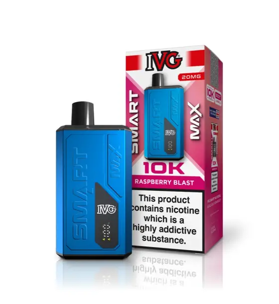 IVG Smart Max 10K Raspberry Blast Prefilled Pod Kit – 20mg