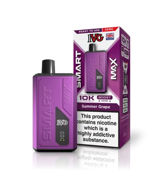 IVG Smart Max 10K Summer Grape Prefilled Pod Kit – 20mg