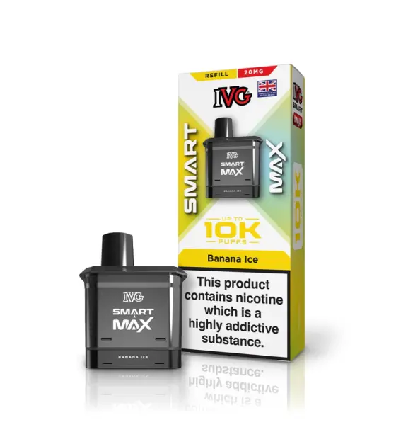 IVG Smart Max 10K Banana Ice Refill Pod – 20mg
