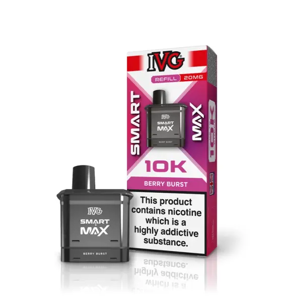 IVG Smart Max 10K Berry Burst Refill Pod – 20mg