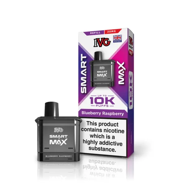 IVG Smart Max 10K Blueberry Raspberry Refill Pod – 20mg