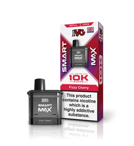 IVG Smart Max 10K Fizzy Cherry Refill Pod – 20mg