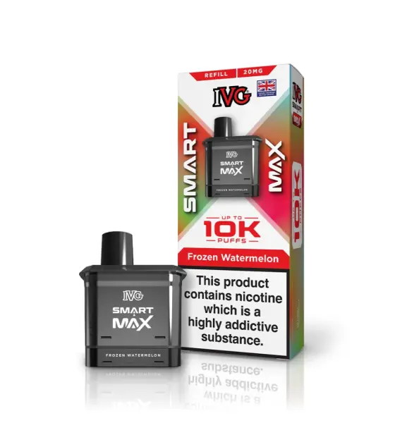 IVG Smart Max 10K Frozen Watermelon Refill Pod – 20mg