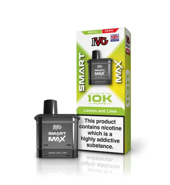 IVG Smart Max 10K Lemon & Lime Refill Pod – 20mg
