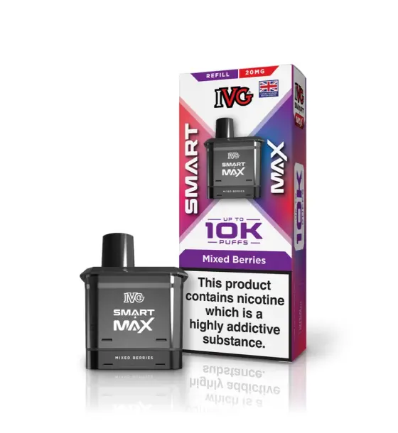 IVG Smart Max 10K Mixed Berries Refill Pod – 20mg