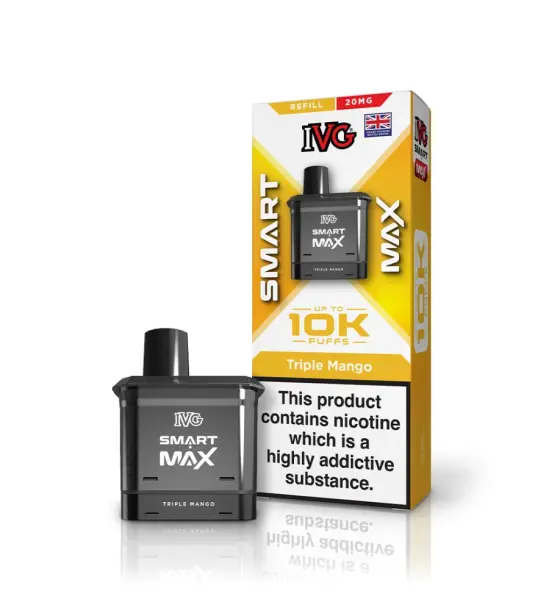 IVG Smart Max 10K Triple Mango Refill Pod – 20mg