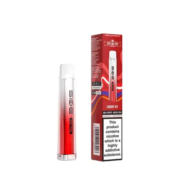 SKE Crystal 600 Pro Cherry Ice Prefilled Pod Kit – 20mg