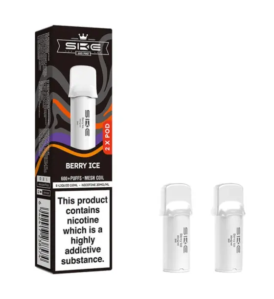 SKE Crystal 600 Pro Berry Ice Prefilled Pods – 20mg