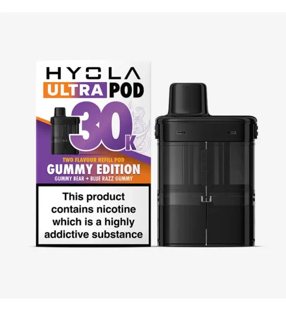 Hyola Ultra 30K Gummy Edition Prefilled Pods – 20mg