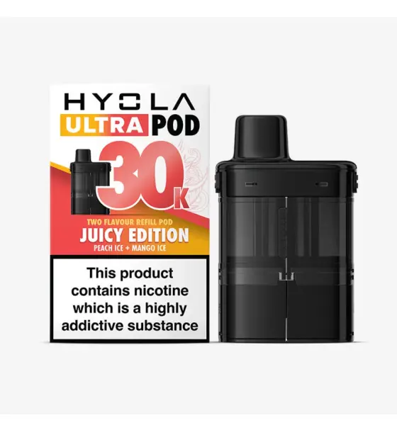 Hyola Ultra 30K Juicy Edition Prefilled Pods – 20mg