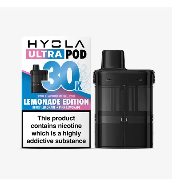 Hyola Ultra 30K Lemonade Edition Prefilled Pods – 20mg