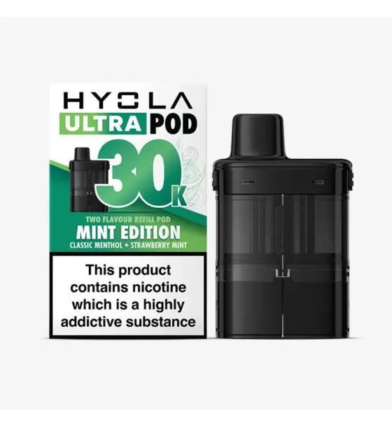 Hyola Ultra 30K Mint Edition Prefilled Pods – 20mg