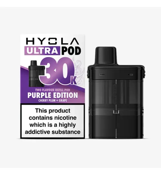 Hyola Ultra 30K Purple Edition Prefilled Pods – 20mg