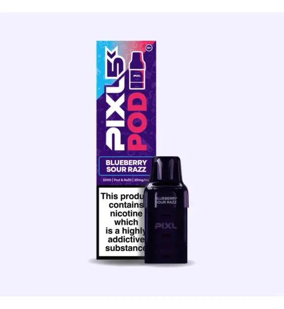 PIXL 5K Blueberry Sour Razz Prefilled Pods – 20mg