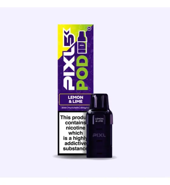 PIXL 5K Lemon & Lime Prefilled Pods – 20mg
