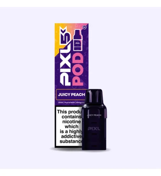 PIXL 5K Juicy Peach Prefilled Pods – 20mg