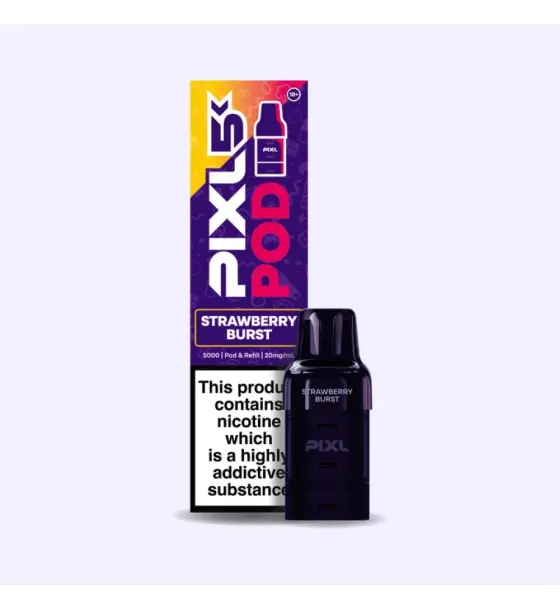 PIXL 5K Strawberry Burst Prefilled Pods – 20mg