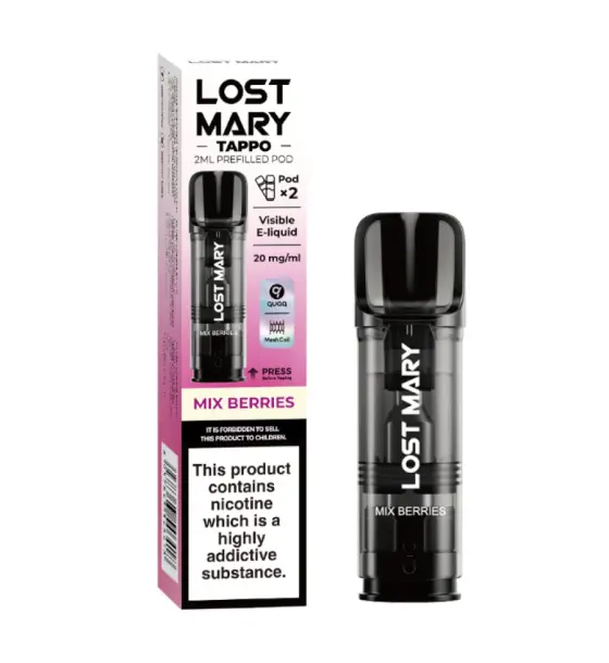 Lost Mary Tappo Mix Berries Prefilled Pods – 20mg