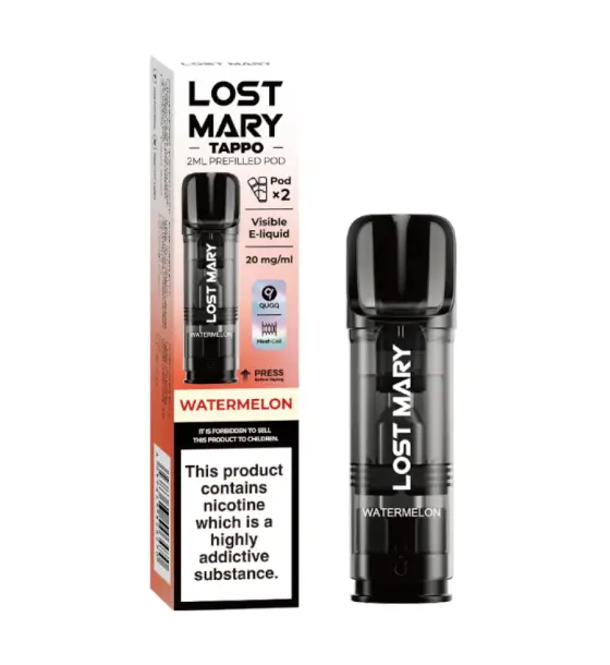 Lost Mary Tappo Watermelon Prefilled Pods – 20mg