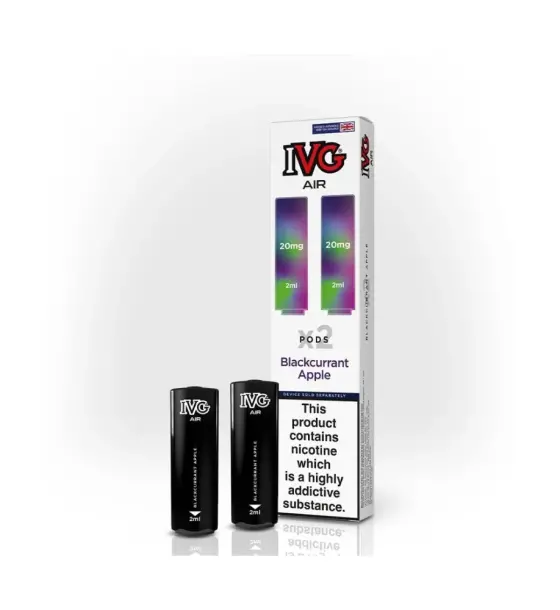 IVG Air Blackcurrant Apple Prefilled Pods – 20mg