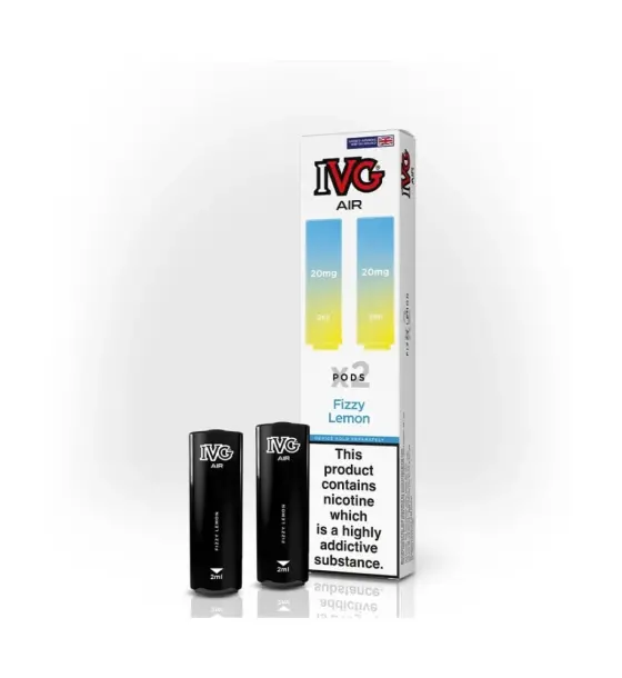 IVG Air Fizzy Lemon Prefilled Pods – 20mg