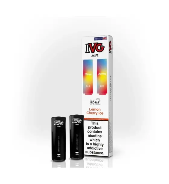 IVG Air Lemon Cherry Ice Prefilled Pods – 20mg